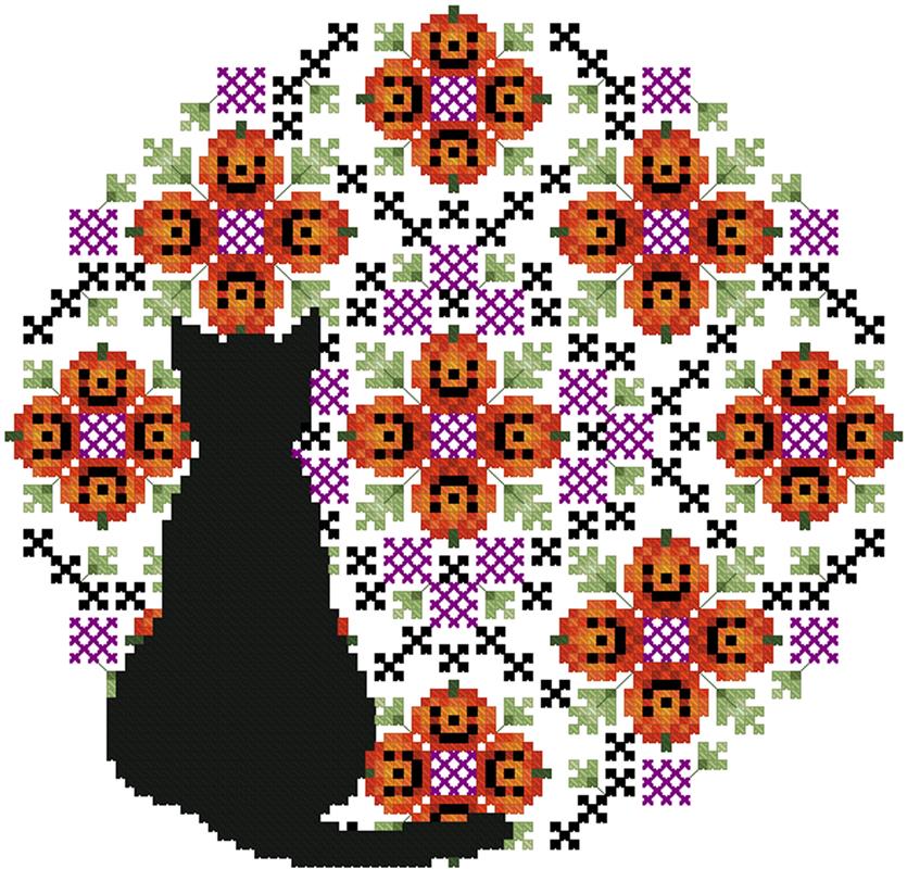 Cats And Mandalas October